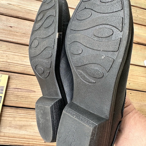 Easy Street women’s black slip on clog shoes size 10 - Picture 5 of 9